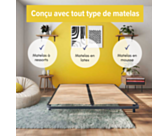 Sommier 20 lattes - 120x190 cm