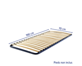 Sommier 20 lattes - 70x190 cm