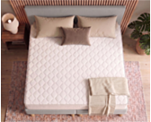 Ensemble literie Leon - gris - (x2) 70x190 cm (140x190 cm) 