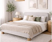 Lit Montaigne Gris Clair - 140x200 cm