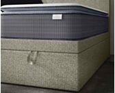 Lit Coffre Cassia Beige - 180x200 cm