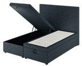 Lit Coffre Cassia Bleu - 90x200 cm