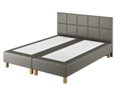 Boxspring Coventry Cabernet Anthracite - 200x200 cm