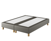 Boxspring Coventry Cabernet Anthracite - 140x200 cm