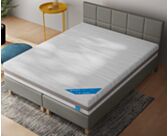 Boxspring Coventry Cabernet Anthracite - 140x190 cm