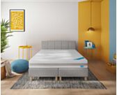 Boxspring Coventry Merlot Gris  - 90x200 cm