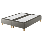 Boxspring Dayton Cabernet Anthracite - 180x200 cm