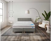 Boxspring Dayton Cabernet Anthracite - 90x190 cm