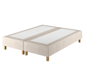 Boxspring Dayton Merlot Ecru - 90x190 cm