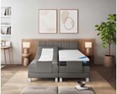 Boxspring Eton Electrique Cabernet Anthracite - 200x200 cm