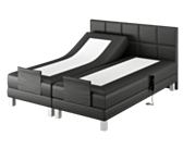 Boxspring Eton Electrique Cabernet Noir - 140x200 cm