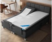 Boxspring Eton Electrique Cabernet Noir - 140x190 cm