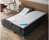 Boxspring Eton Electrique Cabernet Noir - 90x190 cm