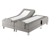 Boxspring Eton Electrique Merlot Gris - 140x200 cm