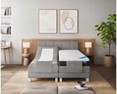 Boxspring Eton Electrique Merlot Gris - 90x200 cm