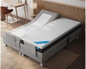 Boxspring Eton Electrique Merlot Gris - 180x200 cm