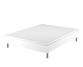 Lit German Blanc - 140x190 cm