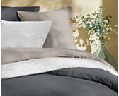 Housse de couette Percale Gris Clair - 220x240 cm