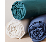 Drap-housse Coton Blanc Bonnet 25 - 70x200 cm