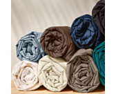 Drap-housse Coton Blanc Bonnet 30 - 140x190 cm