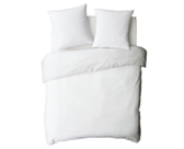 Drap-housse Coton Blanc Bonnet 25 - 140x190 cm