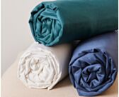 Drap-housse Coton Bleu Bonnet 30 - 120x200 cm