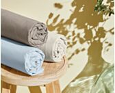 Drap-housse Coton Terracotta Bonnet 25 - 180x200 cm