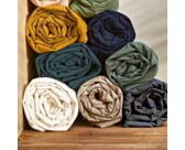 Drap-housse Coton Terracotta Bonnet 25 - 120x200 cm