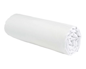 Drap housse Percale Blanc 90X200 cm 