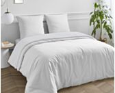 Drap-housse Satin Blanc Bonnet 35 - 180x200 cm