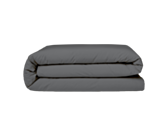 Housse de couette percale Gris Foncé - 220x240 cm