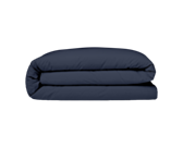 Housse de couette Satin Marine - 240x260 cm