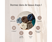 Drap-housse Coton Blanc Bonnet 30 - 200x200 cm