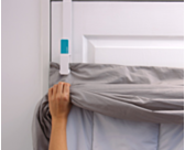 Enfile Couette HOPOLI - porte à recouvrement 