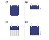 Enfile Couette HOPOLI - porte standard 