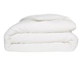 Housse de couette Coton Blanc - 200x200 cm