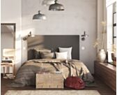 Tête de lit Kahaia Page Grey 160 - H100 cm