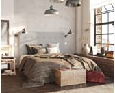 Tête de lit Kalmia Ashgrey 140 - H100 cm