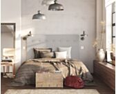 Tête de lit Kalmia Ashgrey 200 - H120 cm