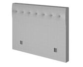 Tête de lit Kalmia Ashgrey 100 - H100 cm