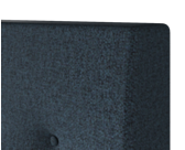 Tête de Lit Kalmia Bleu 200 - H120 cm