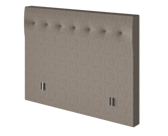 Tête de lit Kalmia Taupe 140 - H100 cm