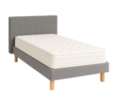 Ensemble literie Leon Gris - 90 x 200 cm