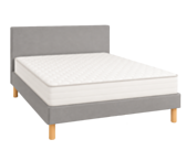 Ensemble literie Leon Gris - 140 x 190 cm