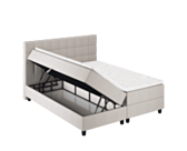 Lit Coffre Omega Beige - 180x200 cm