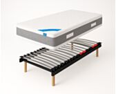 Ensemble matelas Jungle, sommier flex max 