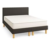Ensemble literie Victor 140x190 
Sommier + matelas + tête de lit + pieds 