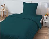 Taie d'oreiller Coton Petrole - 40x60 cm