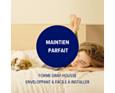 Protège Matelas Imperméable Coton - 80x200 cm