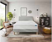 Sommier Tapissier Calla Deco Ashgrey - 140x190 cm